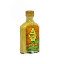 x-Green Chiles & Ghee & Coriander & Avocado Oil - ATAVUS-Hot Sauce - Mild Heat-6.76 oz-