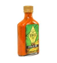 x-Guajillo & Habaneros & Whole Almonds & Avocado Oil - ATAVUS-Hot Sauce-6.76 oz-