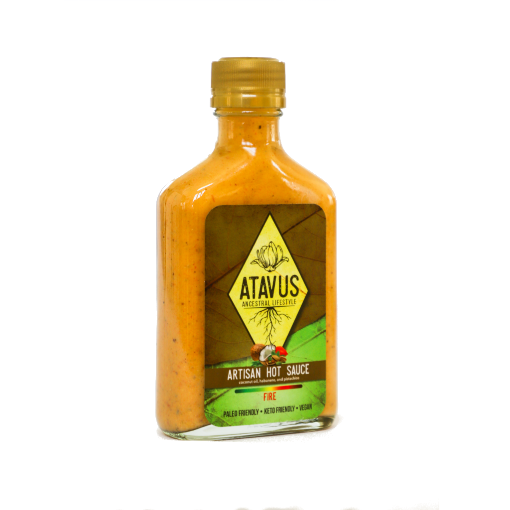 x-Habanero & Pistachios & Coconut Oil - ATAVUS-Hot Sauce-6.76 oz-